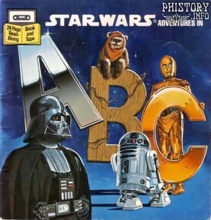 "Star Wars: Adventures In ABC". Книга для детей, США, 1984 год.
