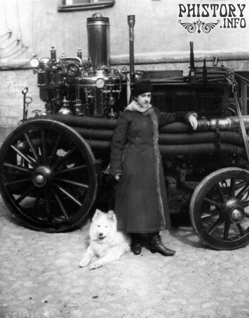 Первая женщина-пожарный России Мария Алексеевна Ермолова. 