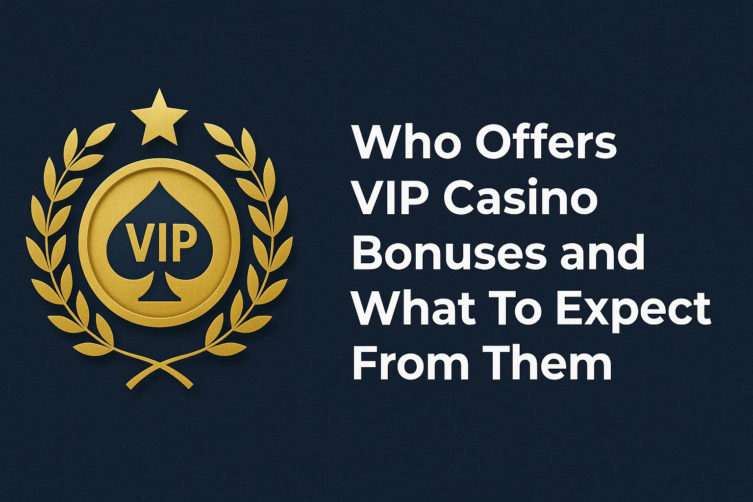 Who Offers VIP Casino Bonuses and What To Expect From Them